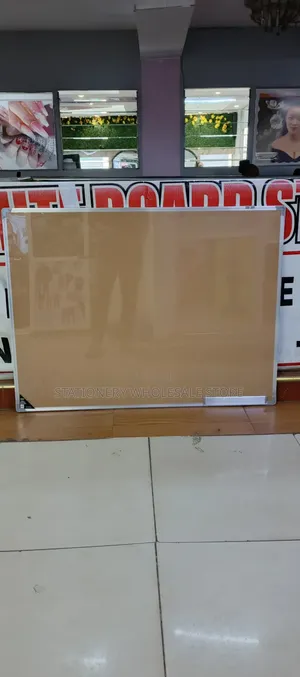 Cork Notice Pin Board