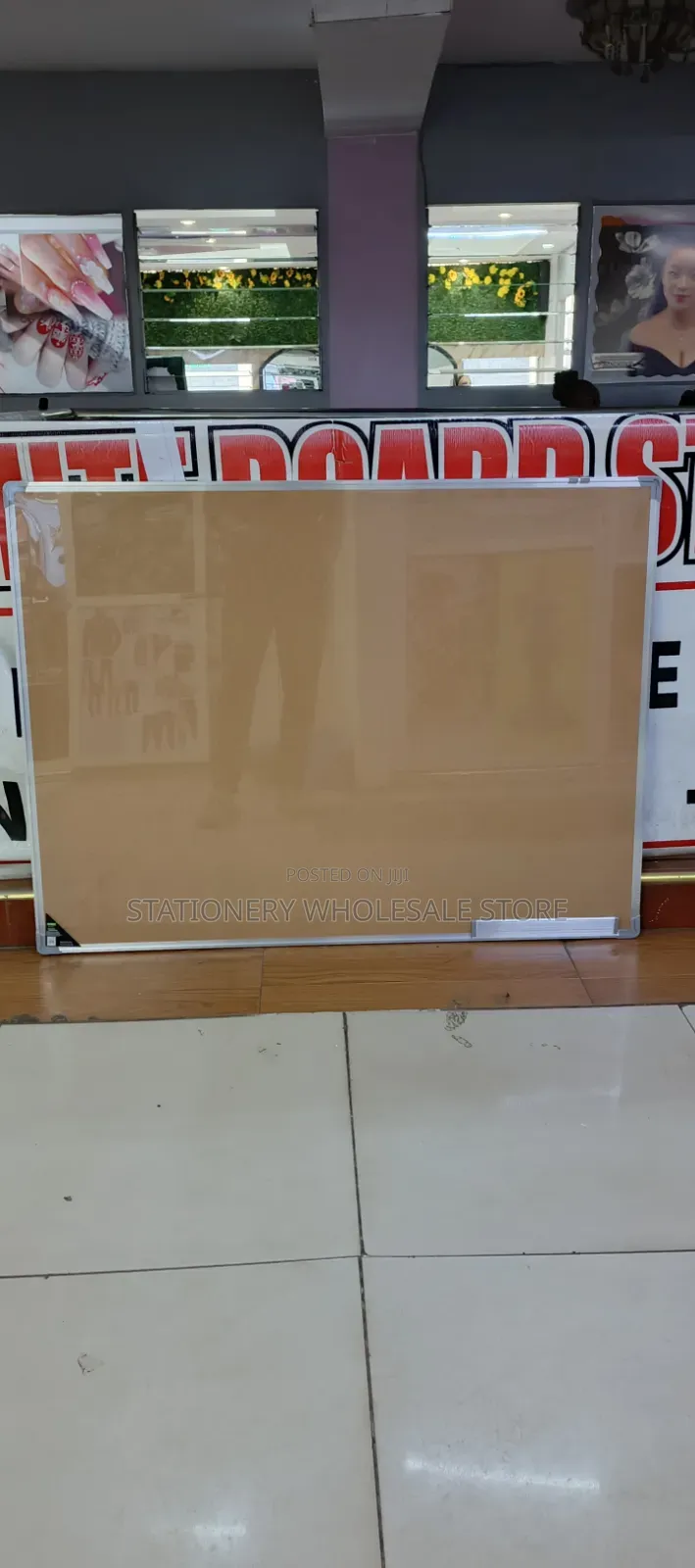 Cork Notice Pin Board