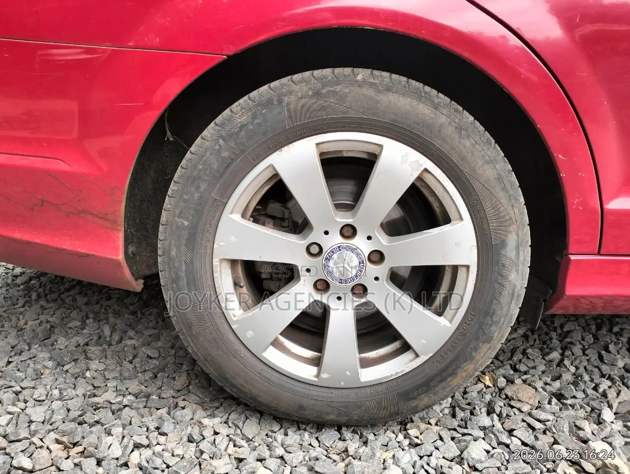 Mercedes-Benz C180 2012 Red