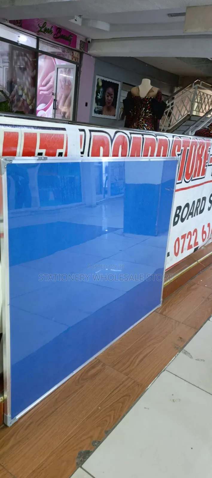 Noticeboard 4ft X 3ft Blue