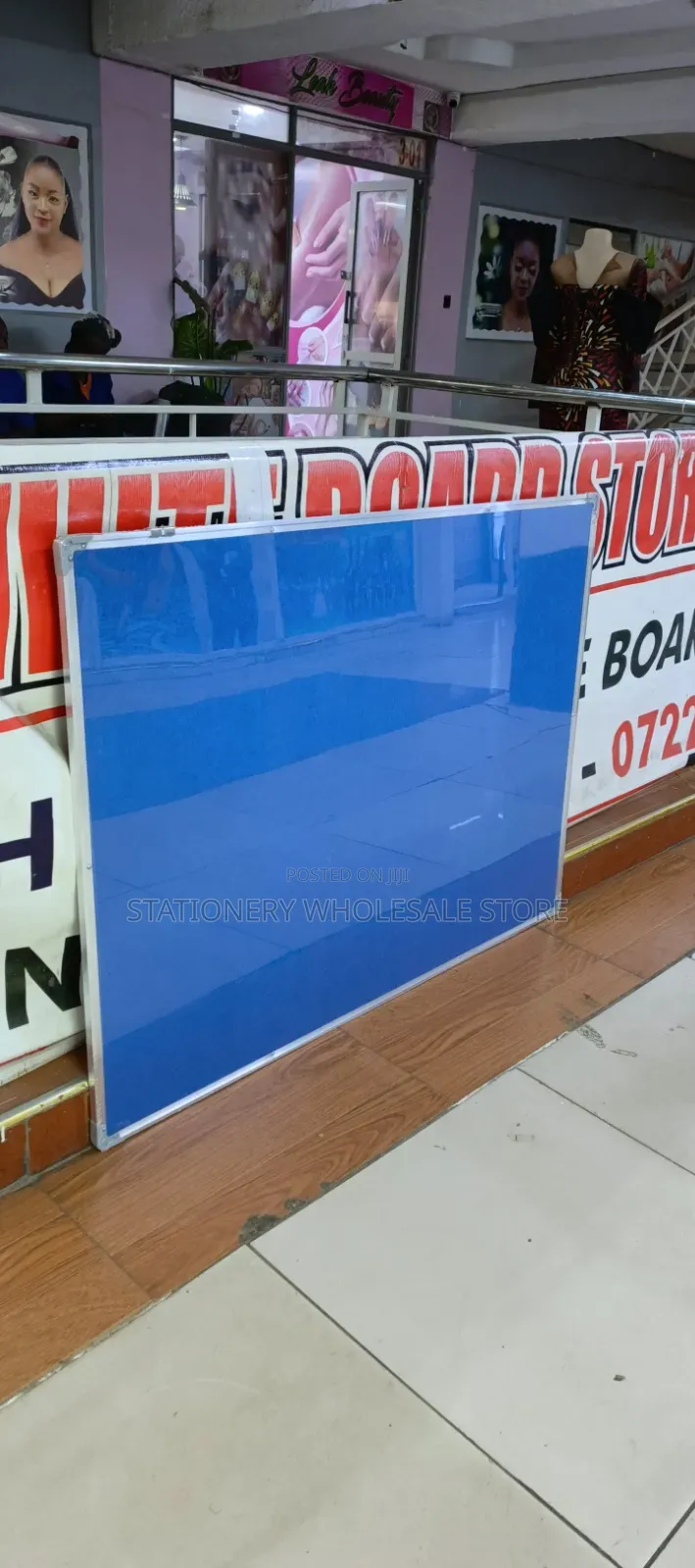 Noticeboard 4ft X 3ft Blue