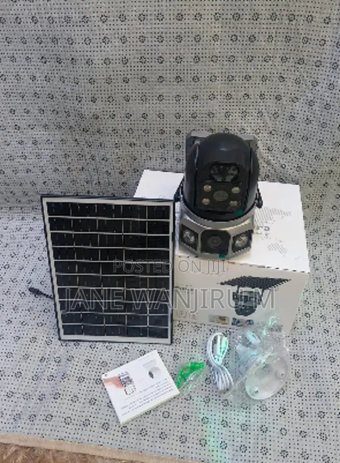 4g Dual Lens Solar Camera – Full Coverage Outdoor Protection