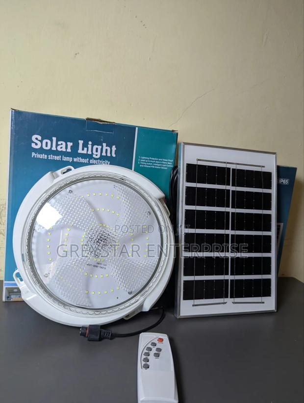 Indoor Solar Light Solar Ceiling Lights Smart Home Energy Saving Lamps