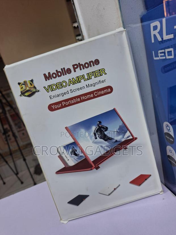 Mobile Phone Screen Magnifier Video Amplifier Stand Hd - thumbnail 3