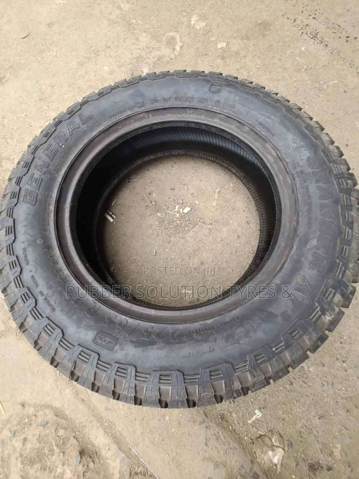 225 /65 R17 General Grabber a/T3 All-Terrain Made in South Africa