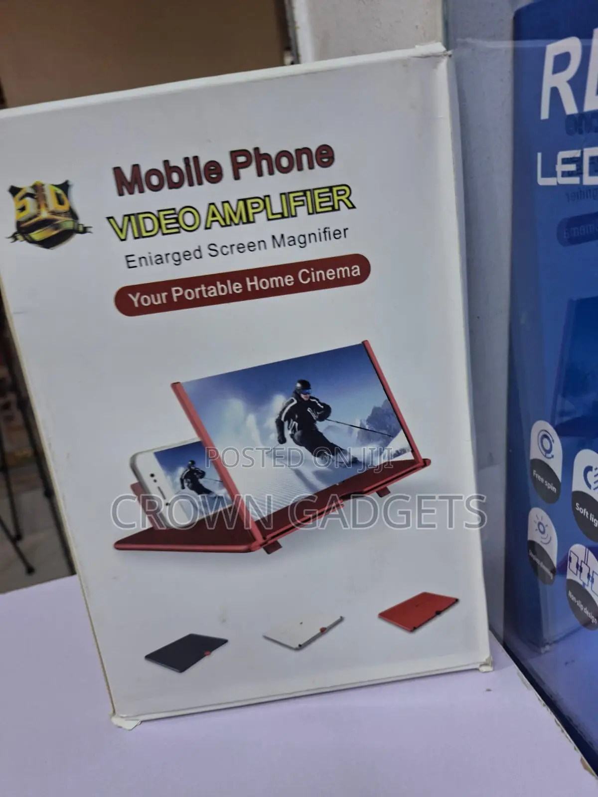 Portable Phone Video Amplifier Hd Screen Magnifier Stand