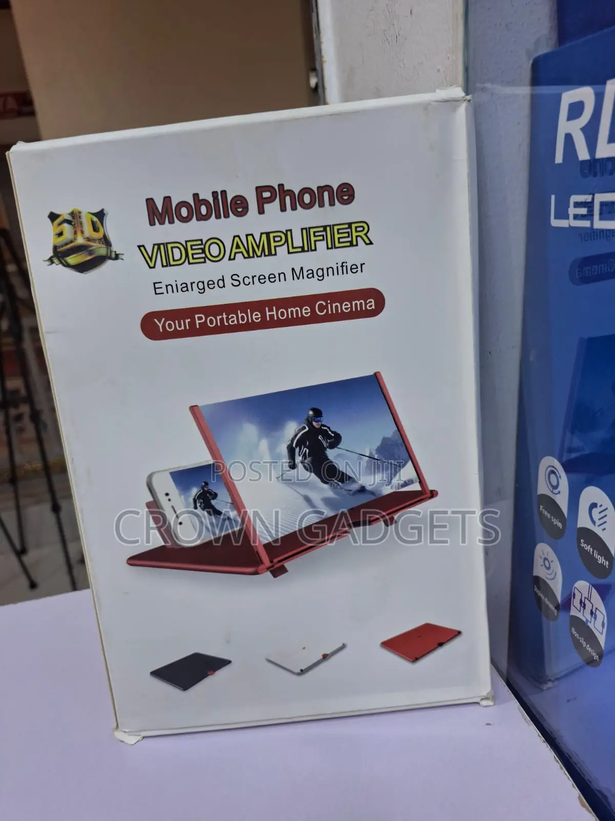 Portable Phone Video Amplifier Hd Screen Magnifier Stand