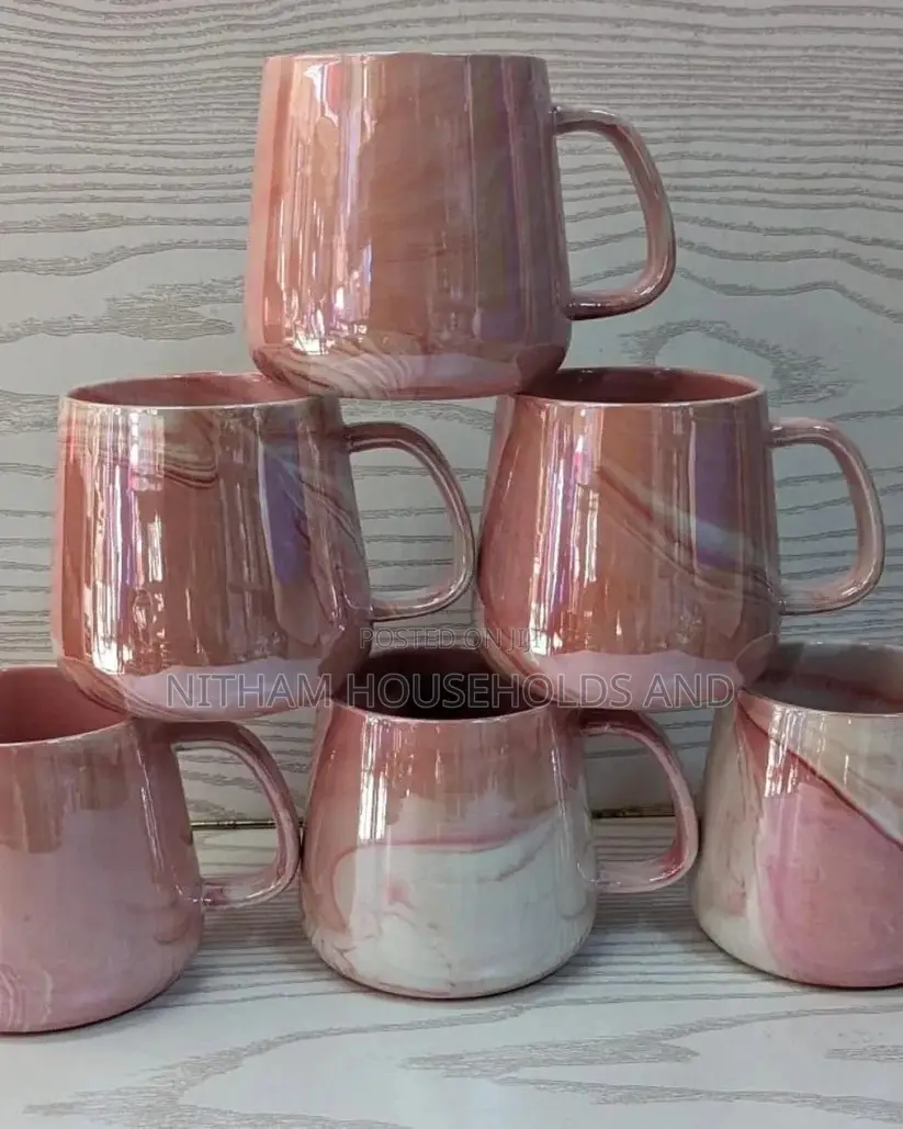 450ml Mable Color Porcelain Ceramic Mug