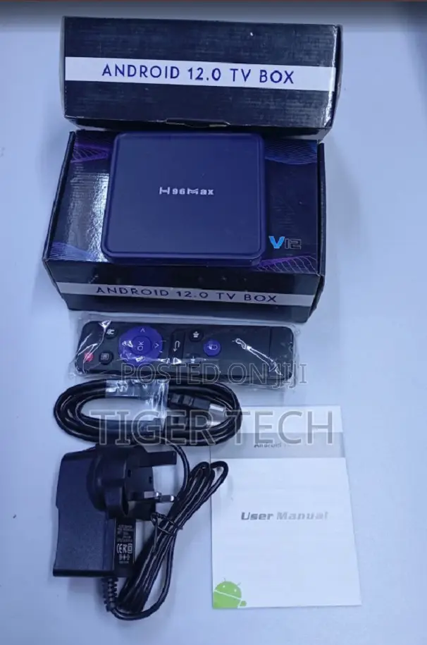 H96 Max V12 Android 12.0 Smart Tv Box 4gb/64gb for Streaming Content