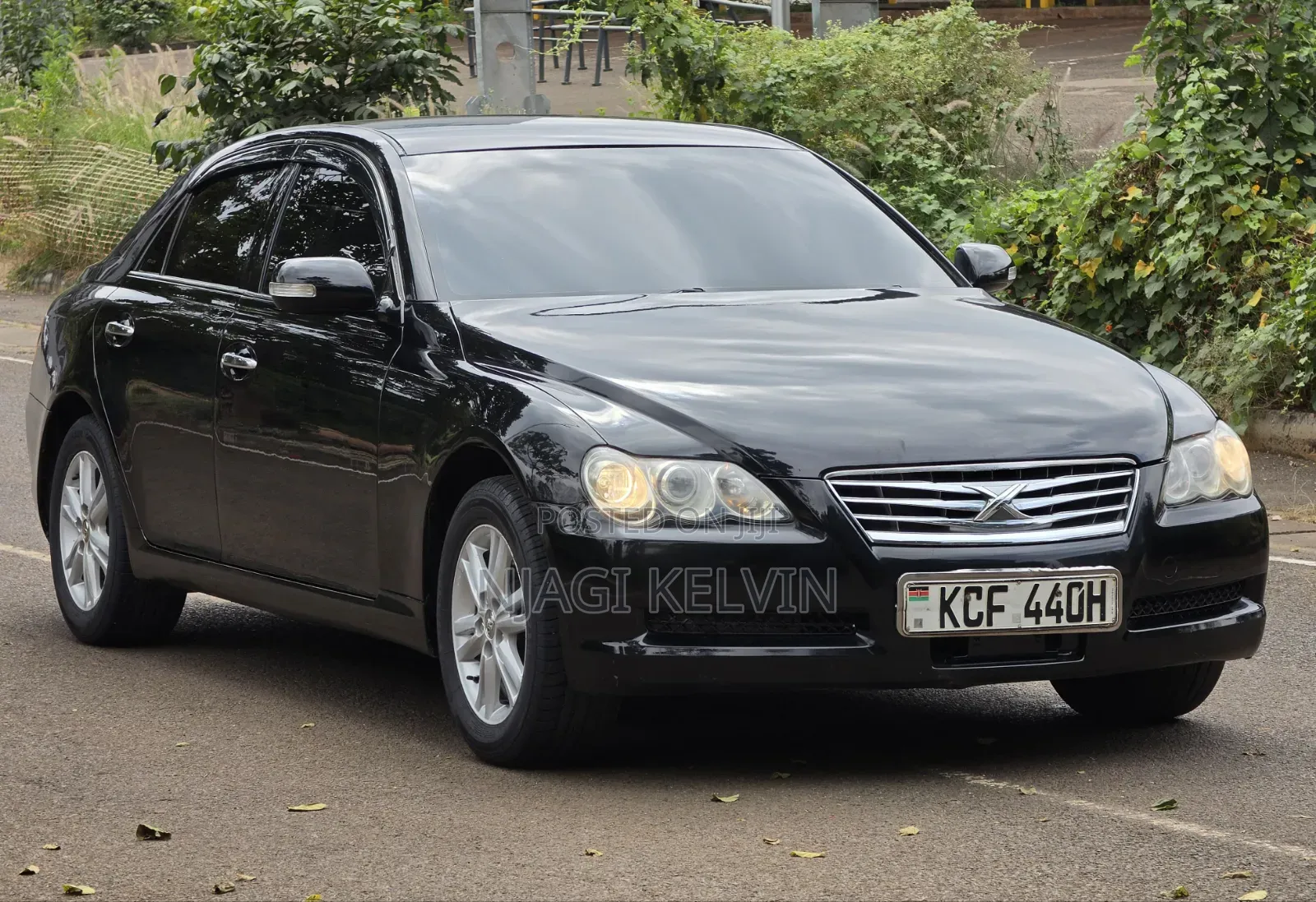 Toyota Mark X 2008 Black