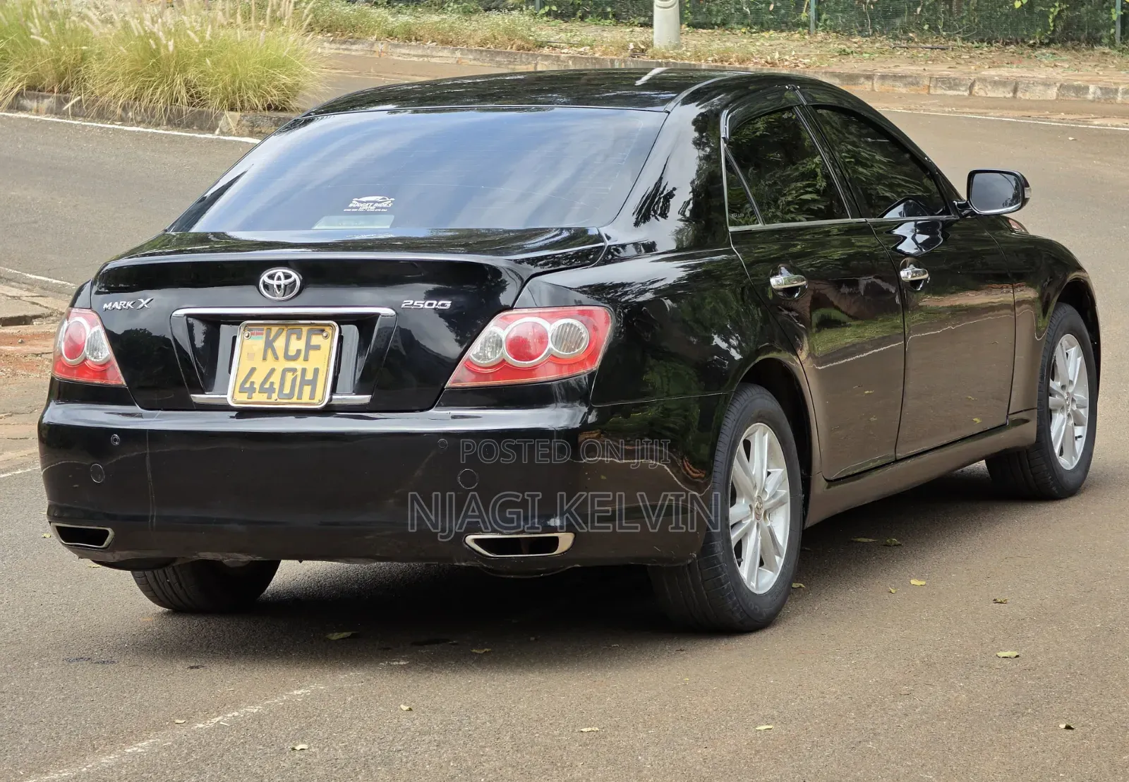 Toyota Mark X 2008 Black