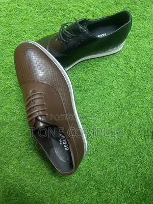 Brand New Paris Men's Shoes Smart Casual Oxford Black and Brown.
