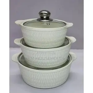 High Quality 3 in 1 Ceramic Serving Dish