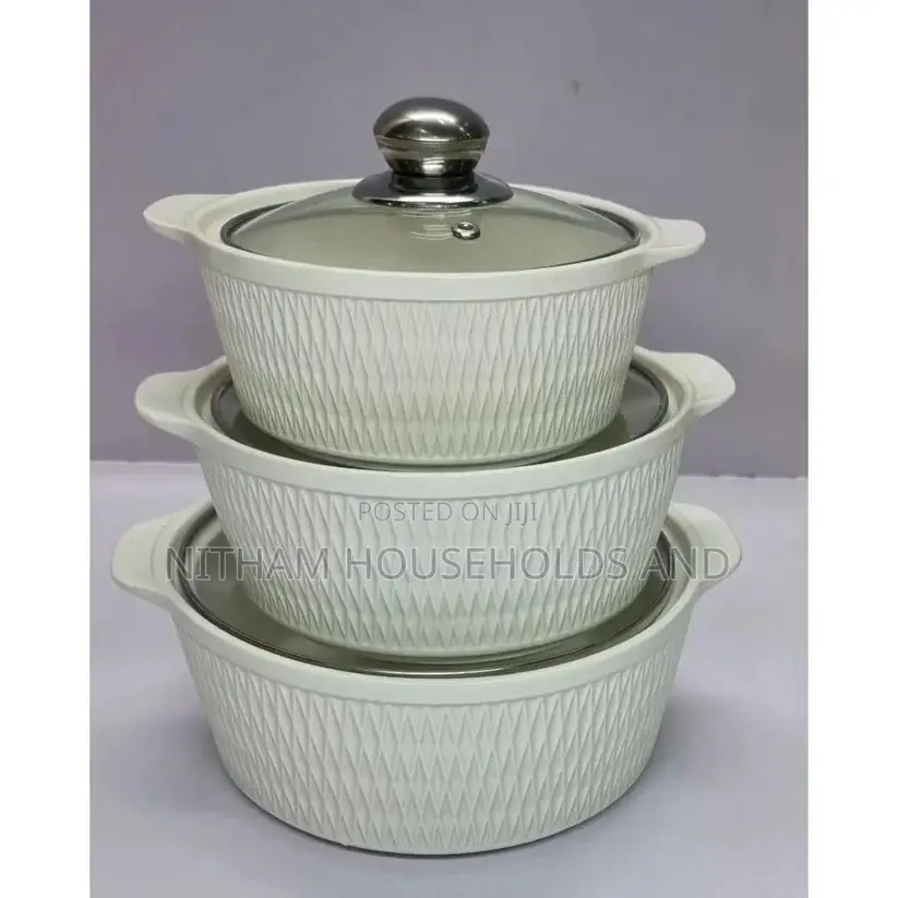 High Quality 3 in 1 Ceramic Serving Dish