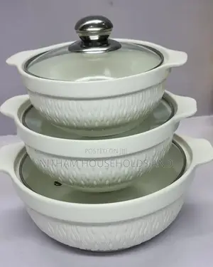 High Quality 3 in 1 Ceramic Serving Dish
