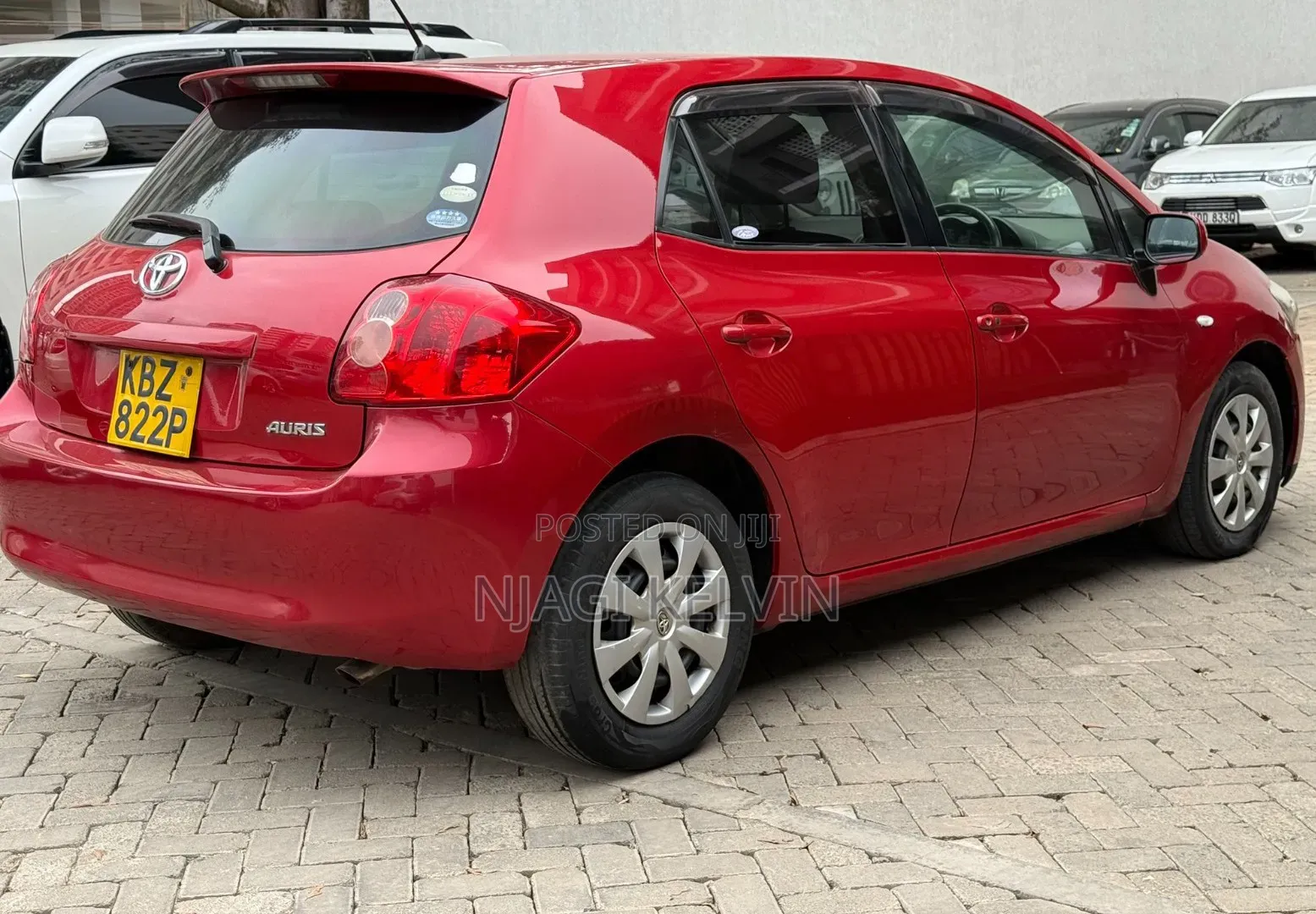 Toyota Auris 2007 Red