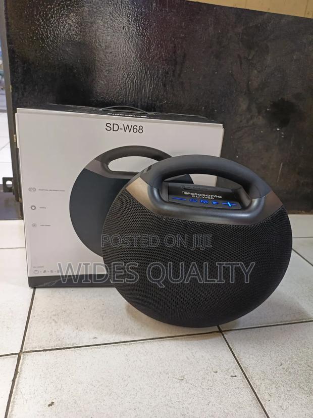 Sd-W68 Portable Bluetooth Speaker With a 100w Woofer