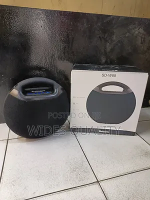 Sd-W68 Portable Bluetooth Speaker With a 100w Woofer