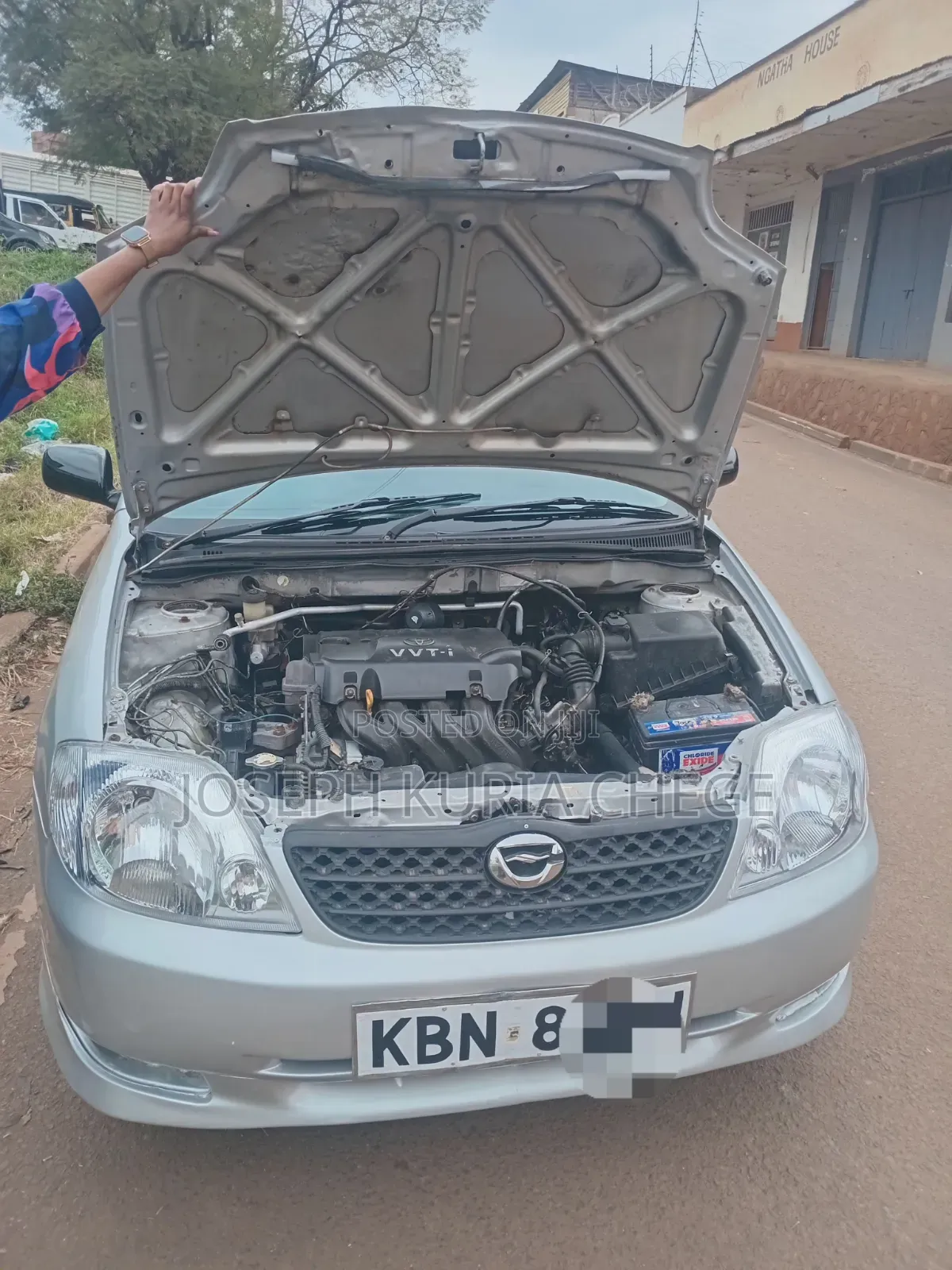 Toyota Corolla Fielder 2003 Silver