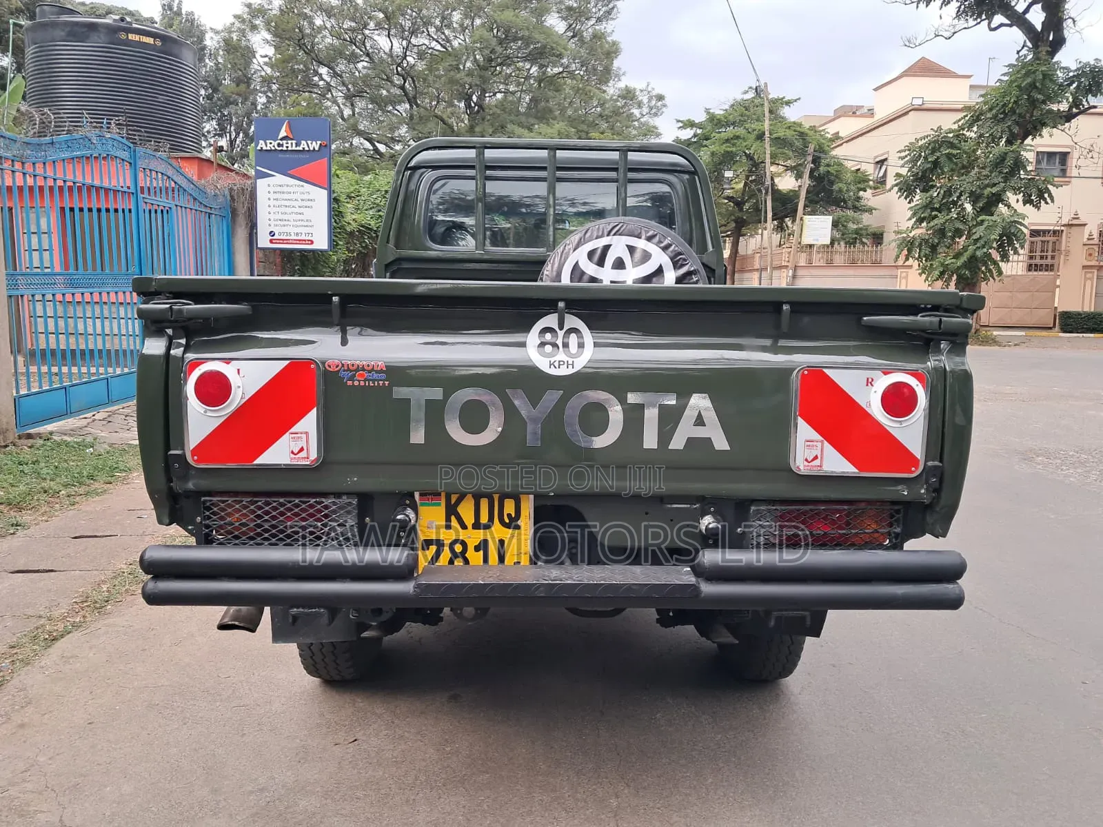 Toyota Land Cruiser 2012 Green