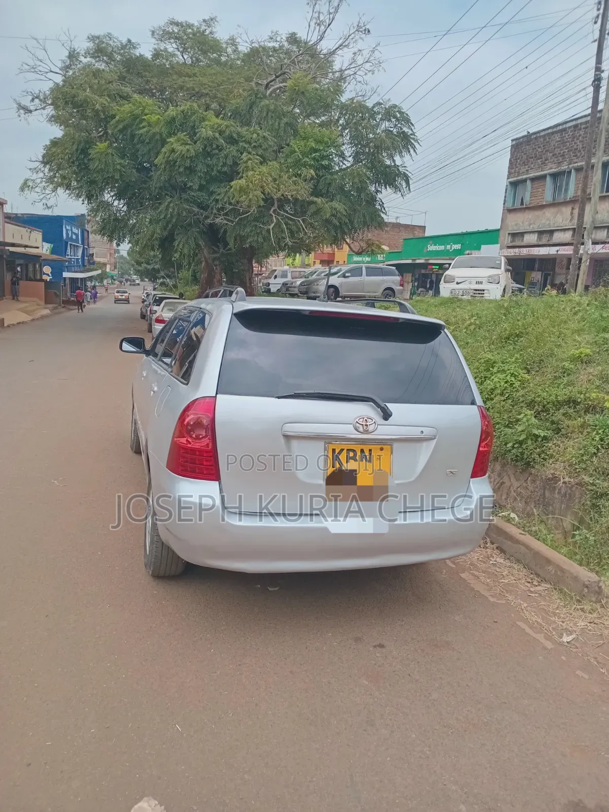 Toyota Corolla Fielder 2003 Silver