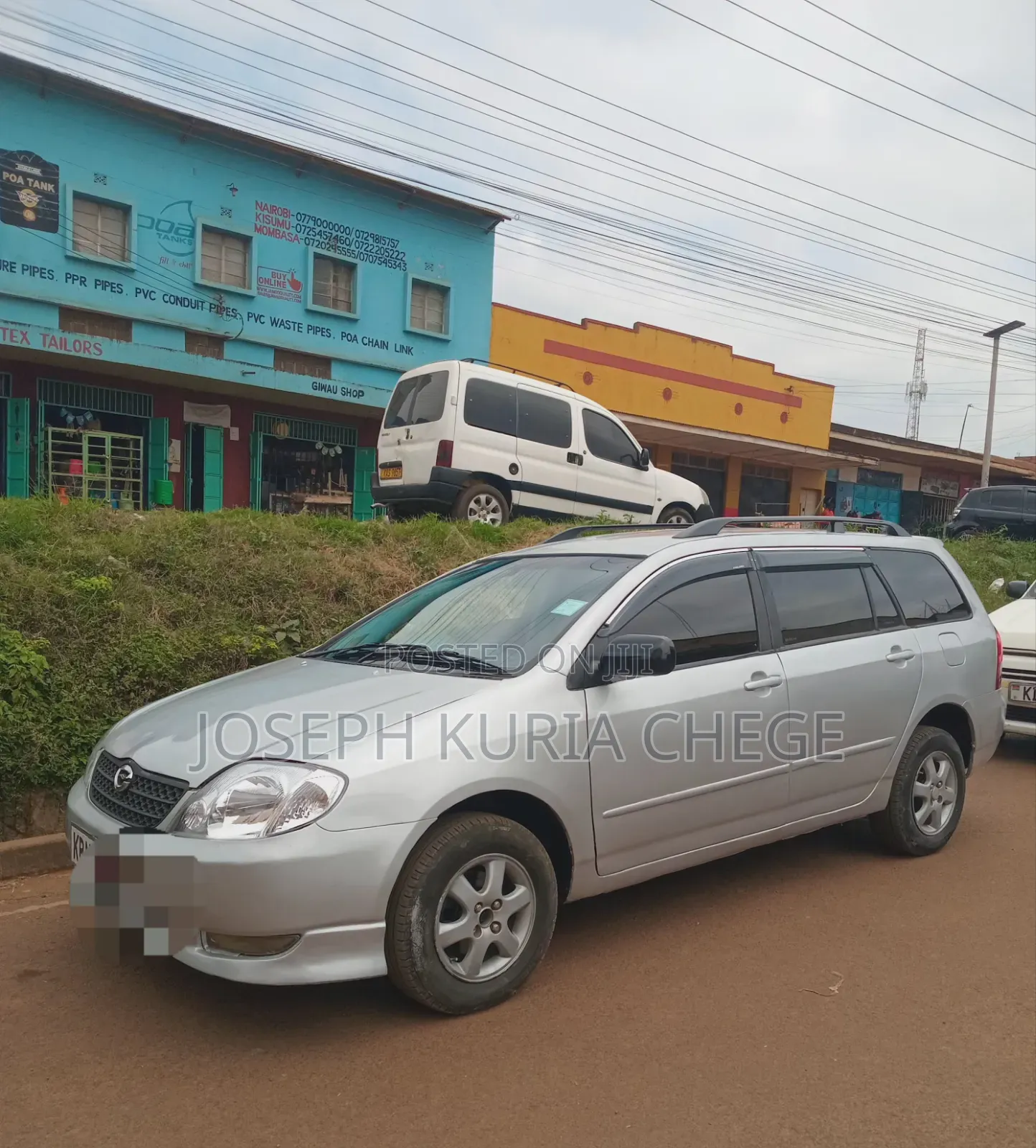 Toyota Corolla Fielder 2003 Silver