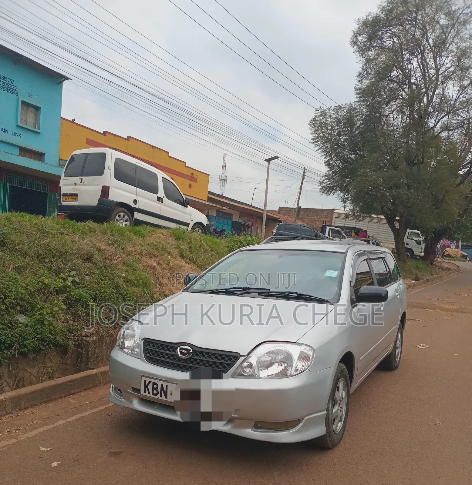 Toyota Corolla Fielder 2003 Silver