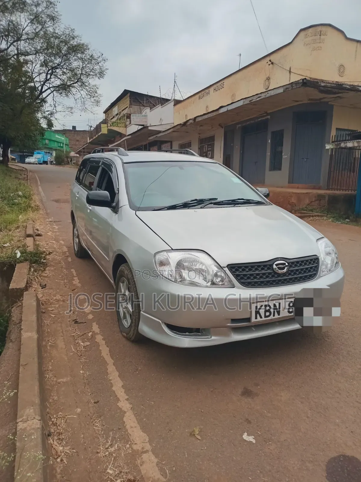 Toyota Corolla Fielder 2003 Silver