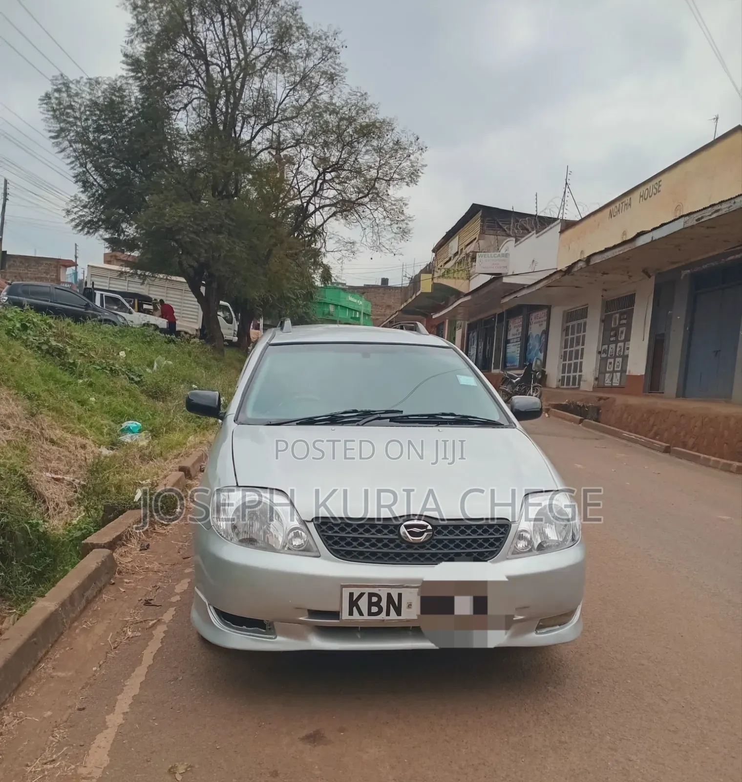 Toyota Corolla Fielder 2003 Silver