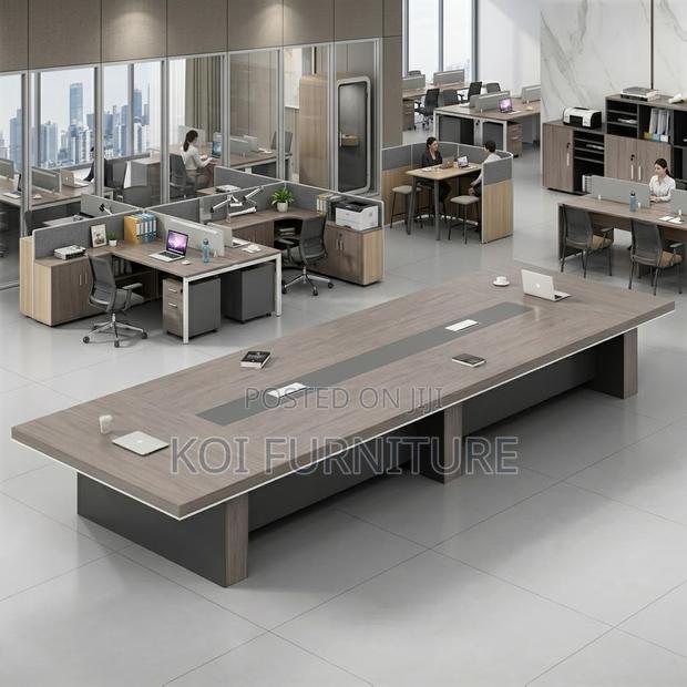 Boardroom Table; 3 Meters Office Boardroom Conference Table - thumbnail 4