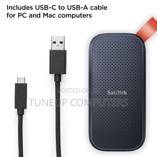 Sandisk E30 Portable Ssd 1tb- Up To 800mb/S Read Speed - thumbnail 3