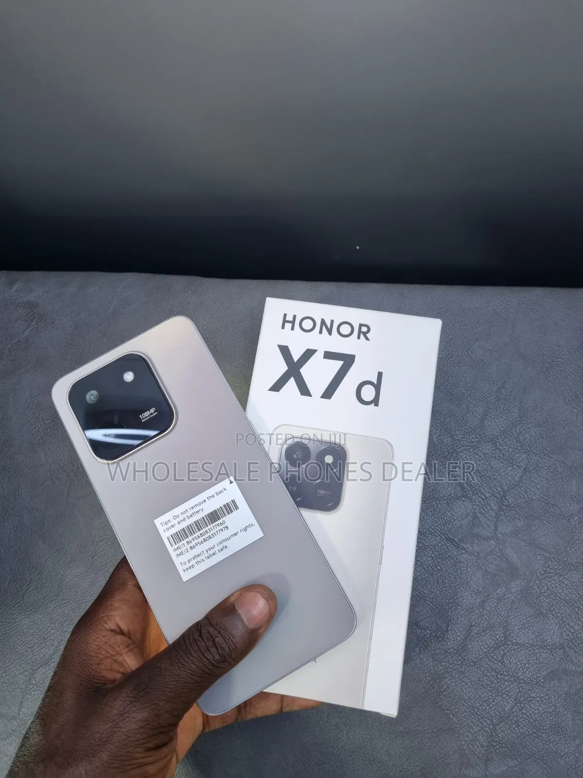 New Honor X7d 256 GB Black