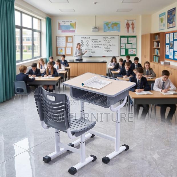 Home Desk; Adjustable Home Classrooms School Tables - thumbnail 4