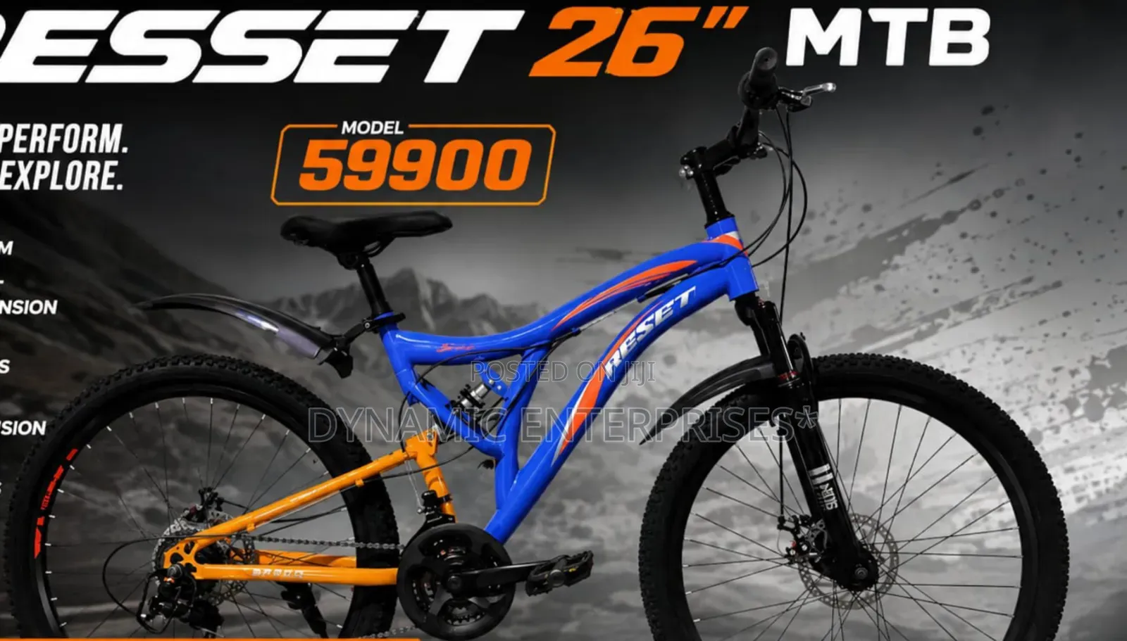 Reset Mountain Bike Sz 26"/Md59900