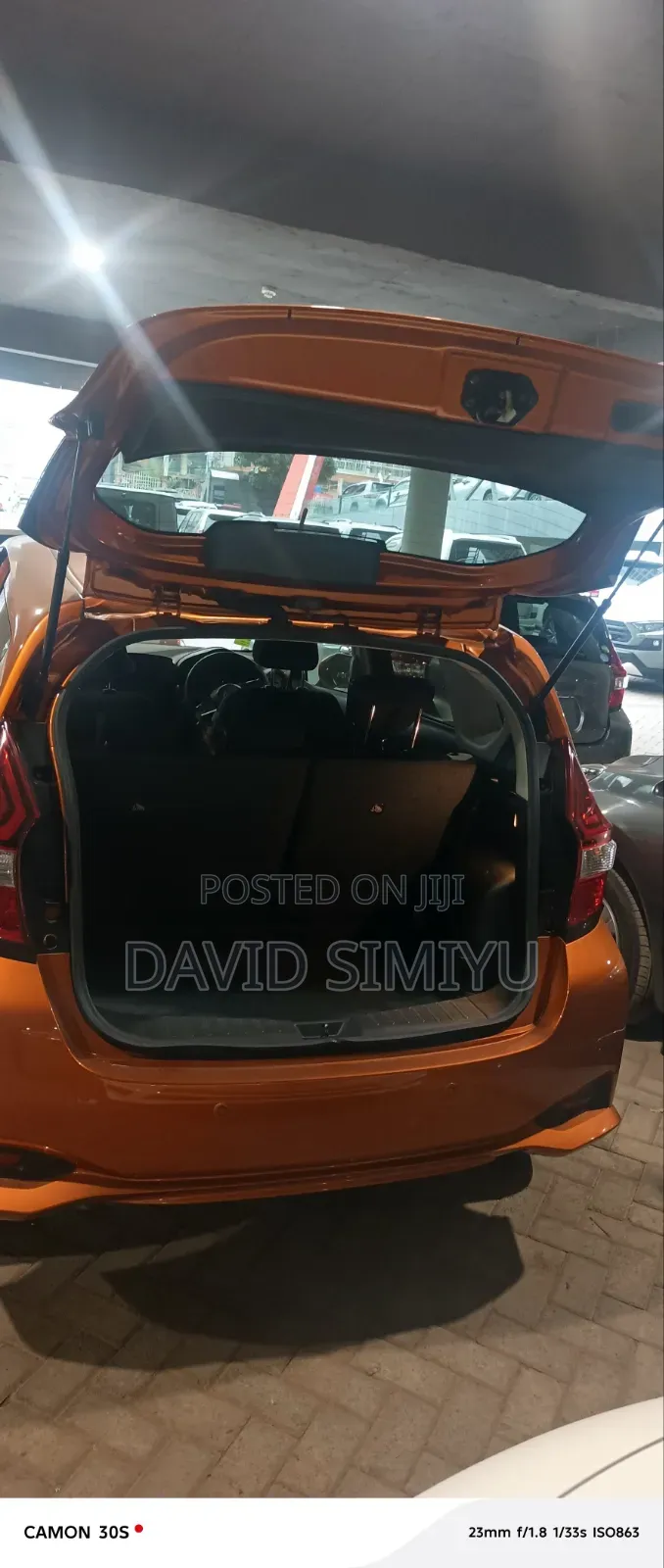 Nissan Note 2020 Orange