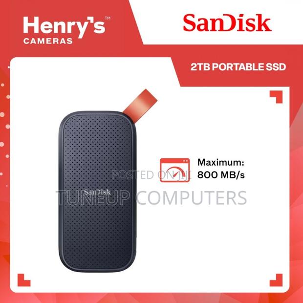Sandisk E30 Portable Ssd 2tb- Up To 800mb/S Read Speed - thumbnail 2