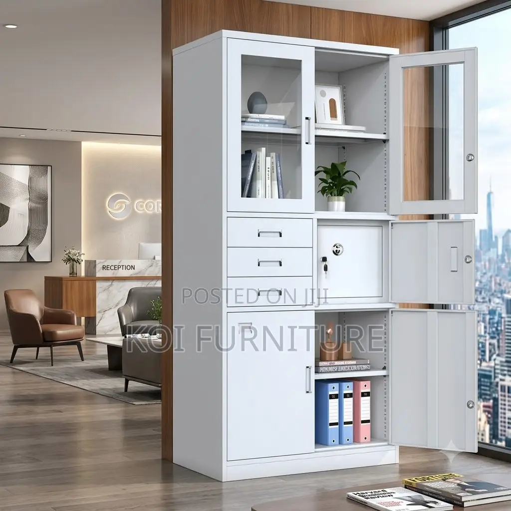 Office Cabinet; Executive Two Doors Steel Filing Office Cabinet
