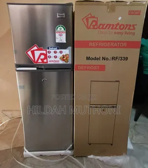 Ramtons 138 Litres Double Door Refrigerator