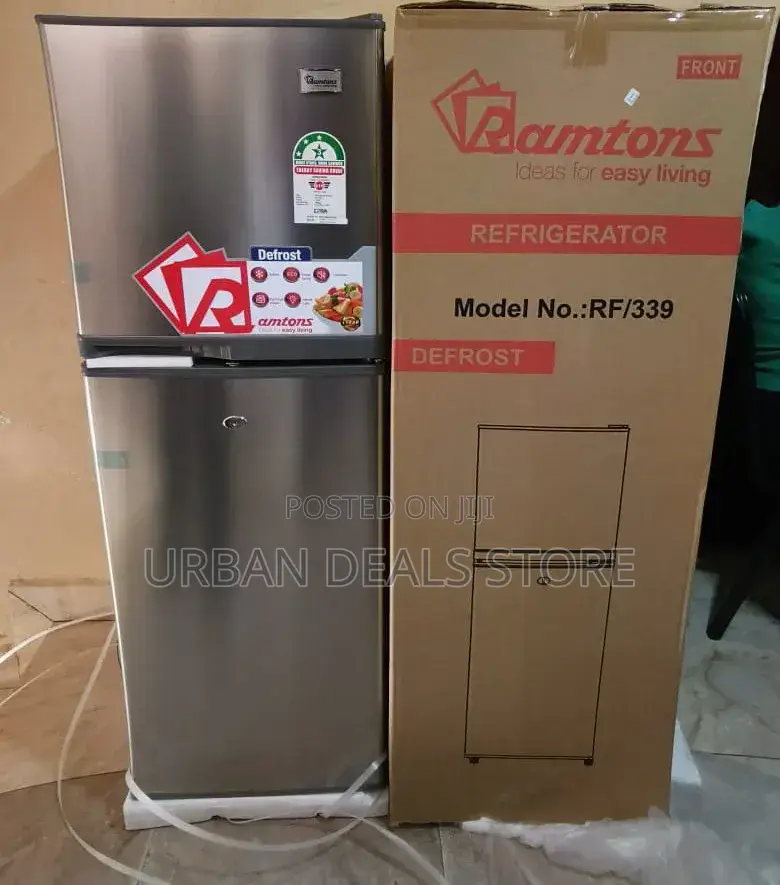 Ramtons 138 Litres Double Door Refrigerator