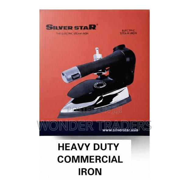 Heavy Duty Commercial Iron-Silver Star