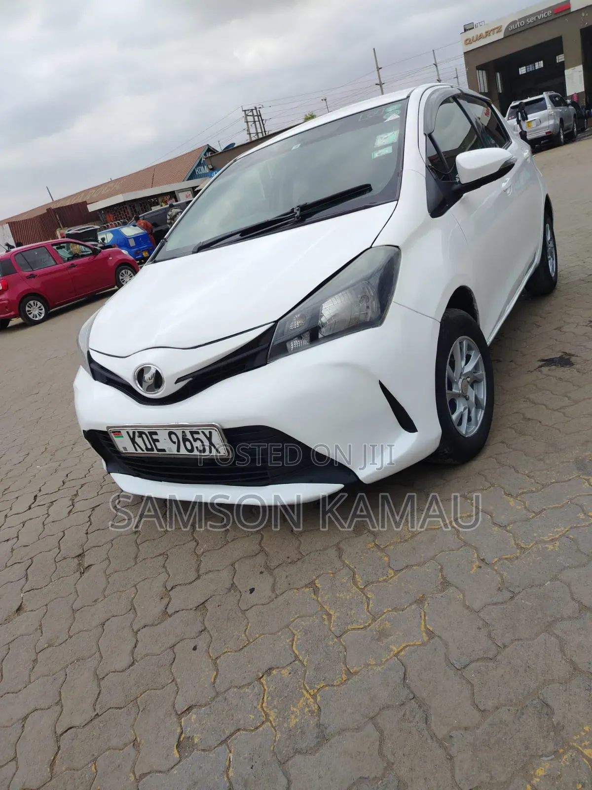 Toyota Vitz 2016 White