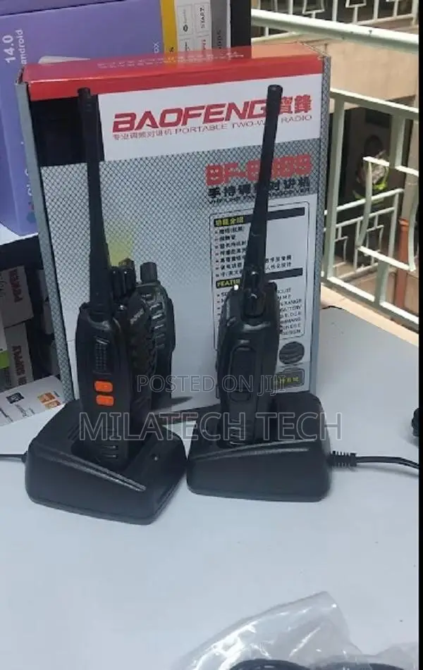 Baofeng Bf-888s Long-range Uhf Radio | Compact, Durable Easy To Us