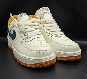Airforce Ambush White/ Green Swoosh Size 38-45.