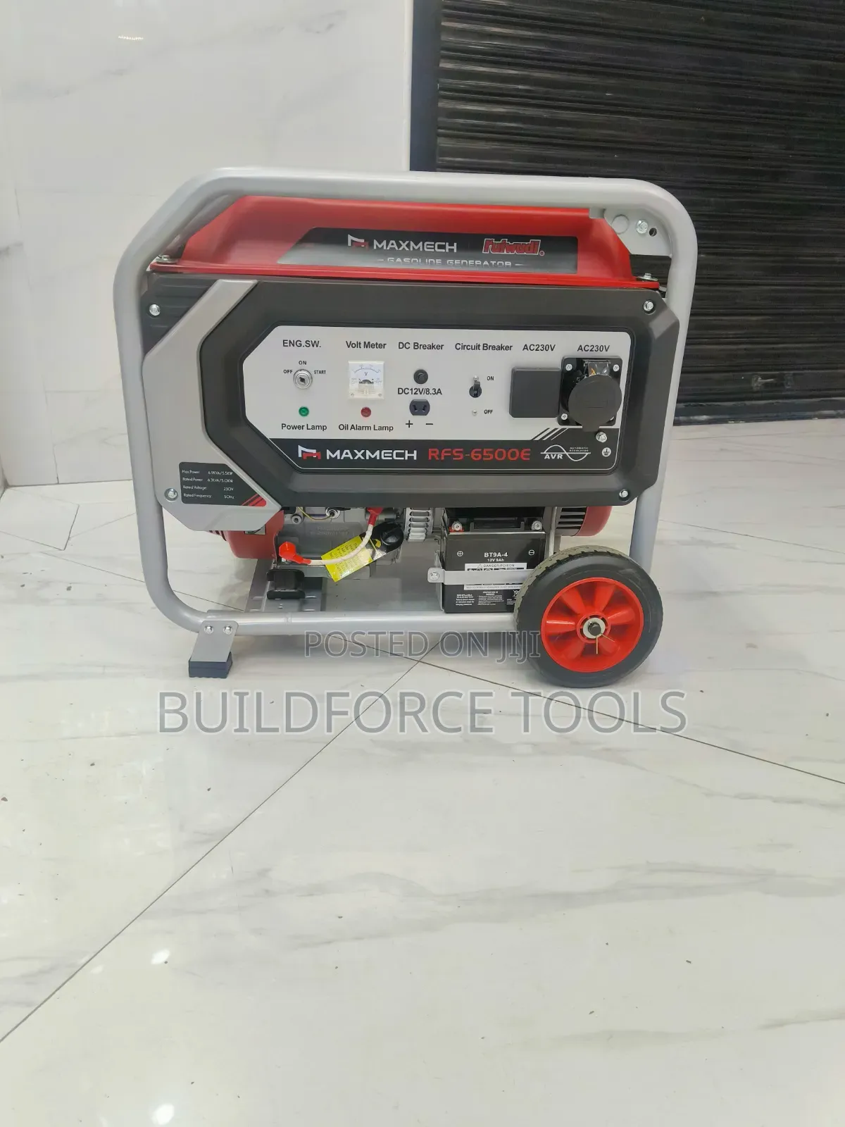 RFS Maxmech 6500 E Petrol Generator