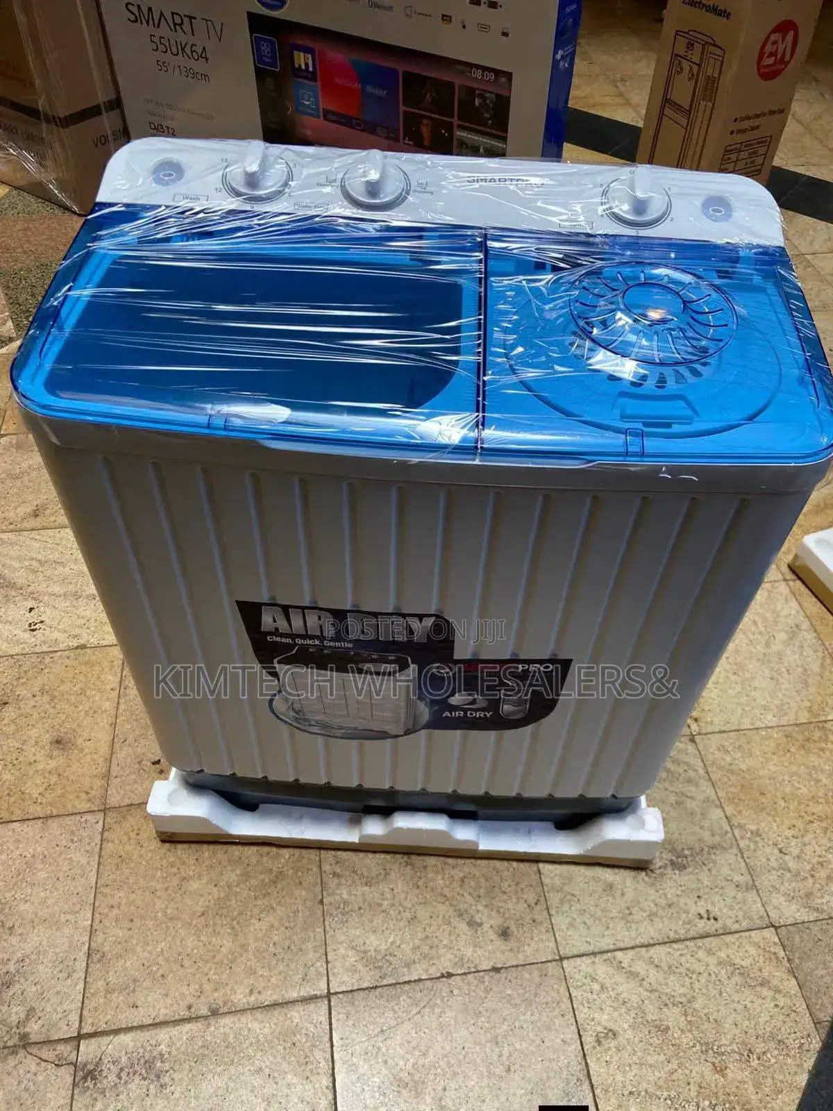 Smartpro Washing Machine Semi Top Load 8kg