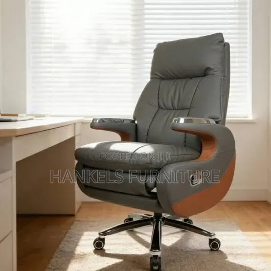 Seating
Ceo Swivel Reclining Office Chair – Ergonomic High-Back Chair