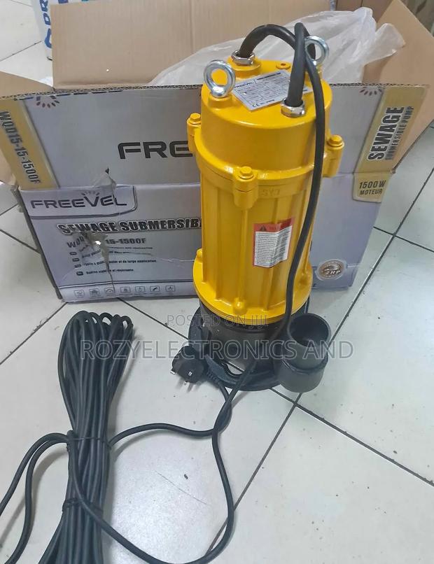 2hp Submassible Sewage Pump 15m Head