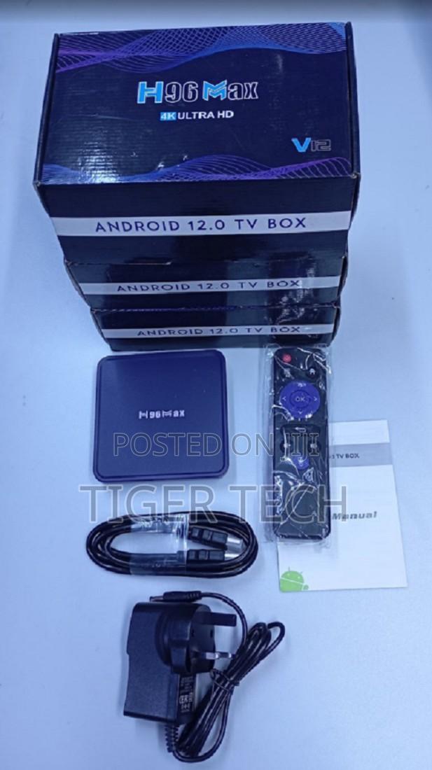 Quality Rockchip Rk3318 H96 Max V12 Ram: 4gb/64gb Smart Set Tv Box