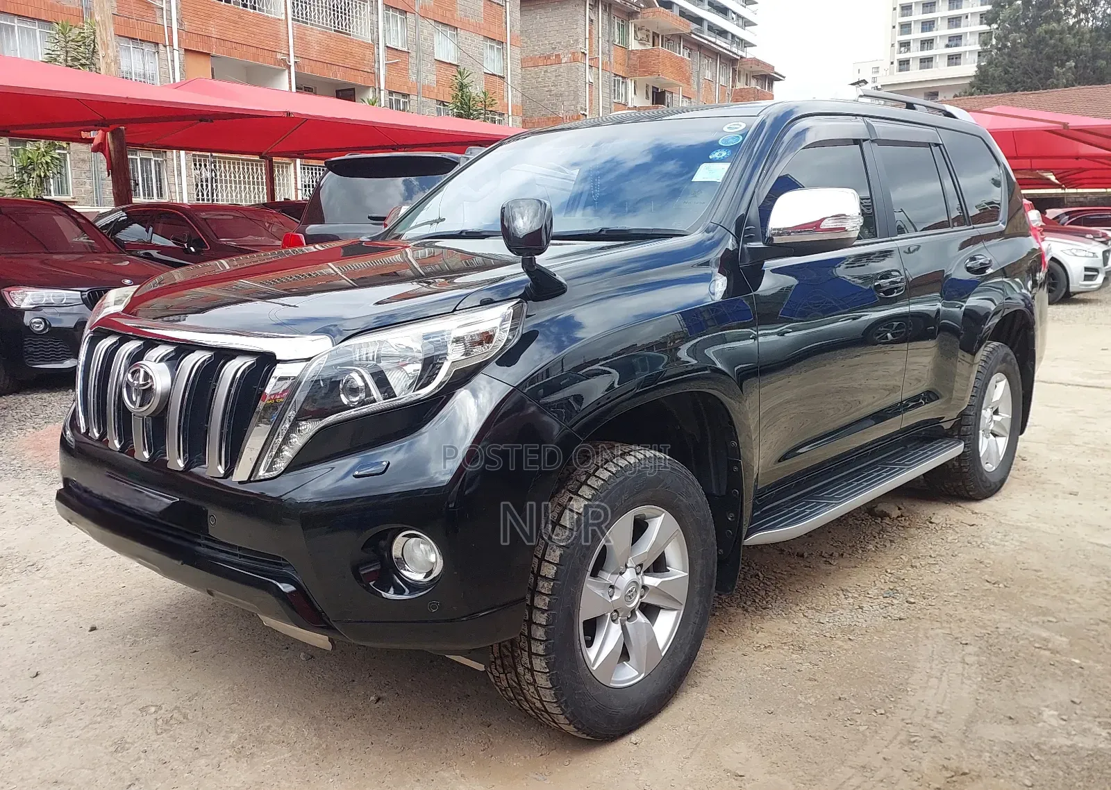 Toyota Land Cruiser Prado 2017 Black