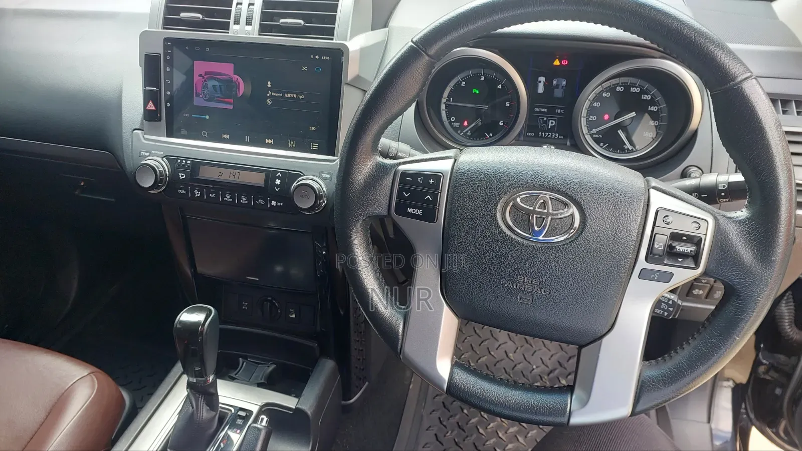 Toyota Land Cruiser Prado 2017 Black
